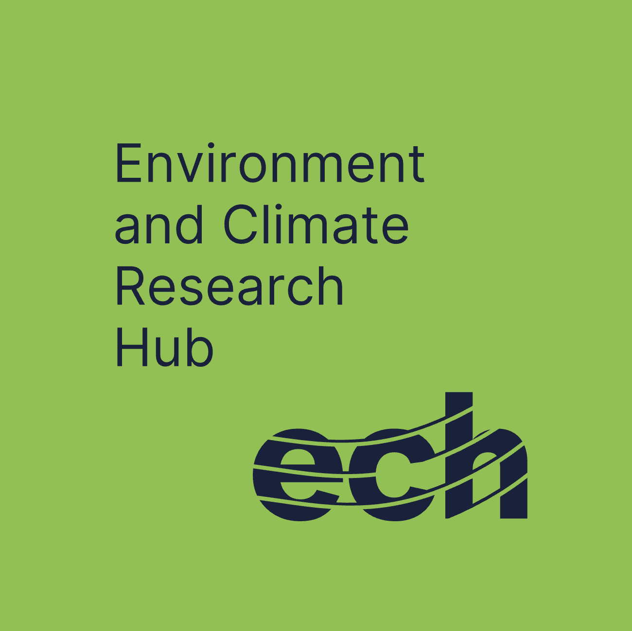 Environment and Climate Research Hub (ECHO)